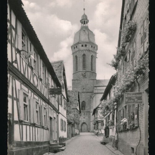 AK aus Kandel Turmgasse Rheinland - Pfalz (4541)