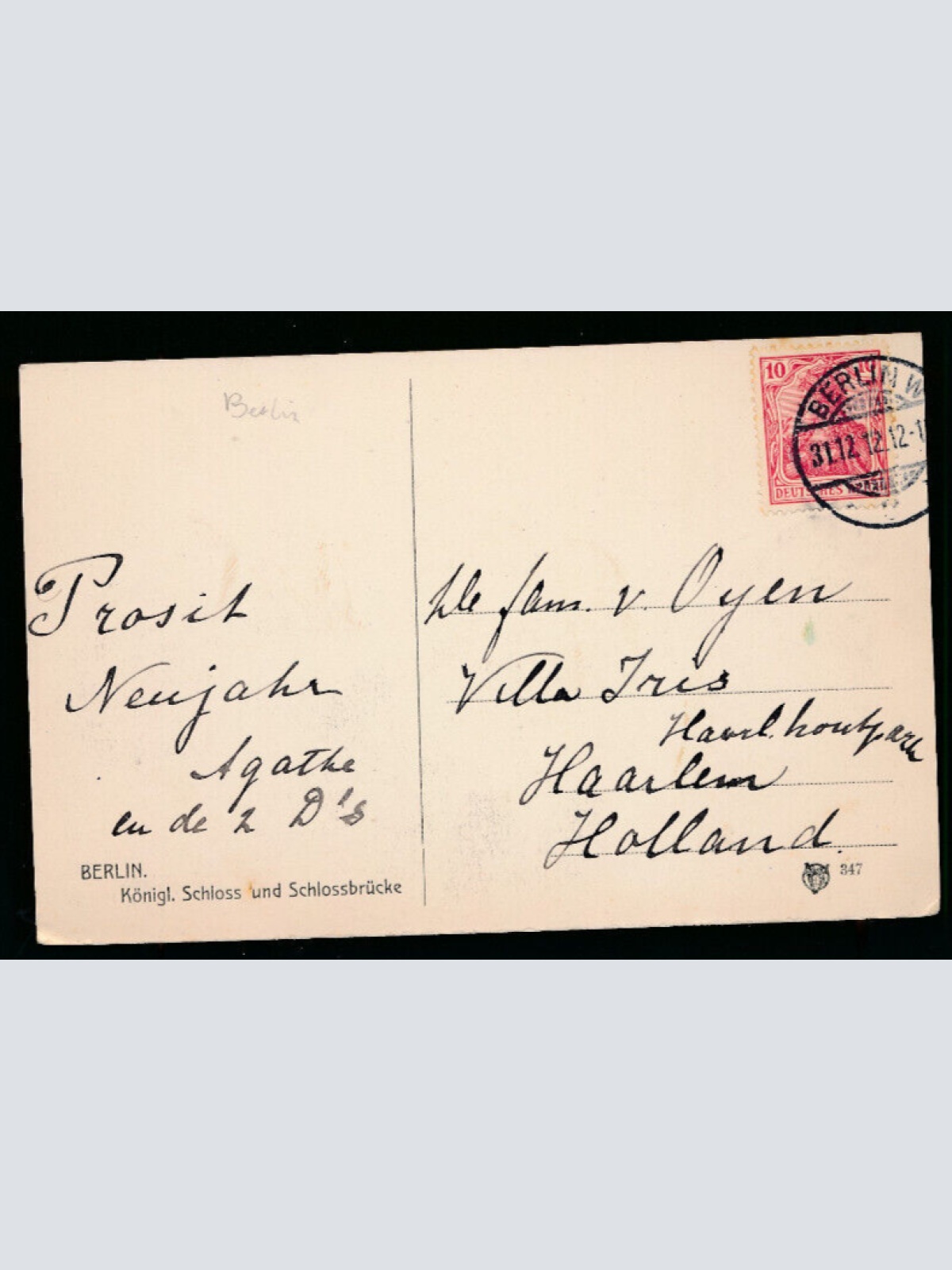 AK aus Berlin Königliches Schloss und Schlossbrücke (4533)