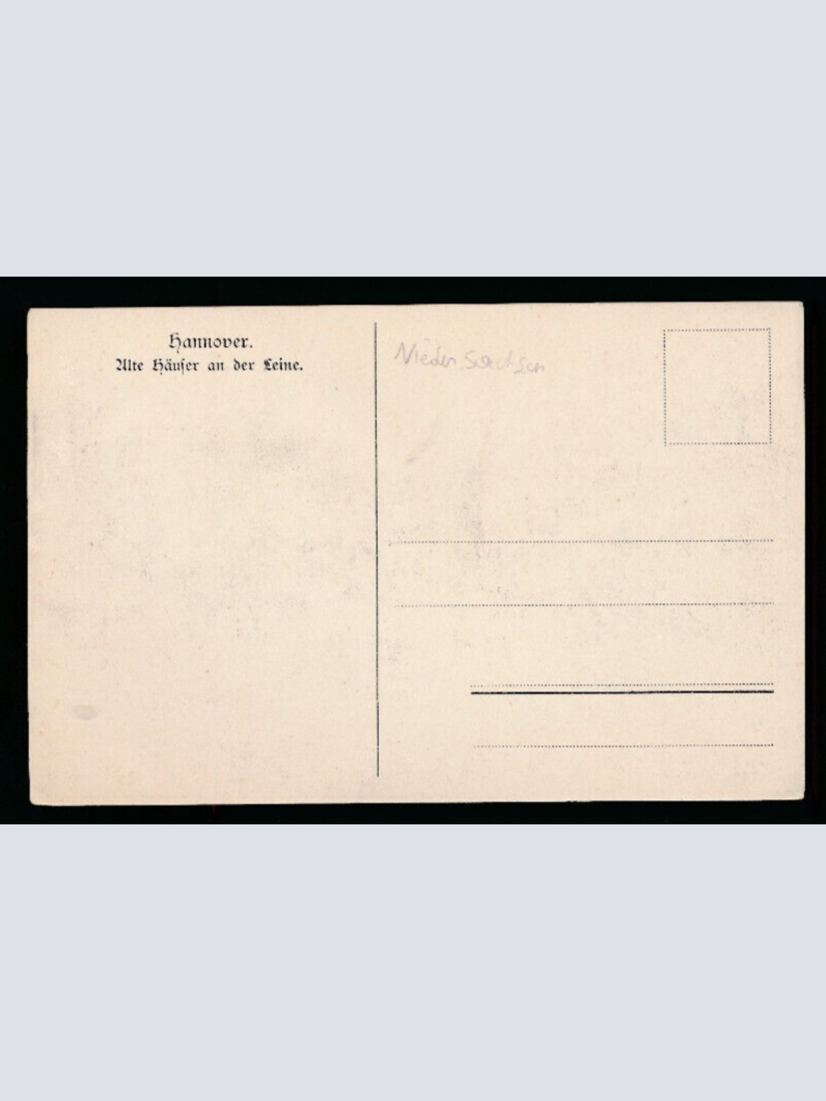 AK aus Hannover Niedersachsen (4536)