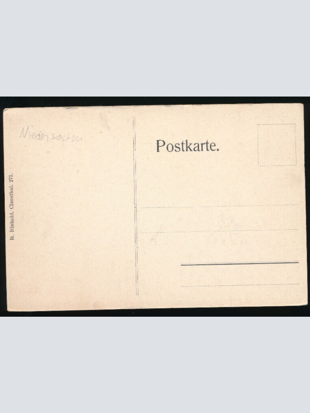 AK aus Clausthal i. Harz Niedersachsen (4537)