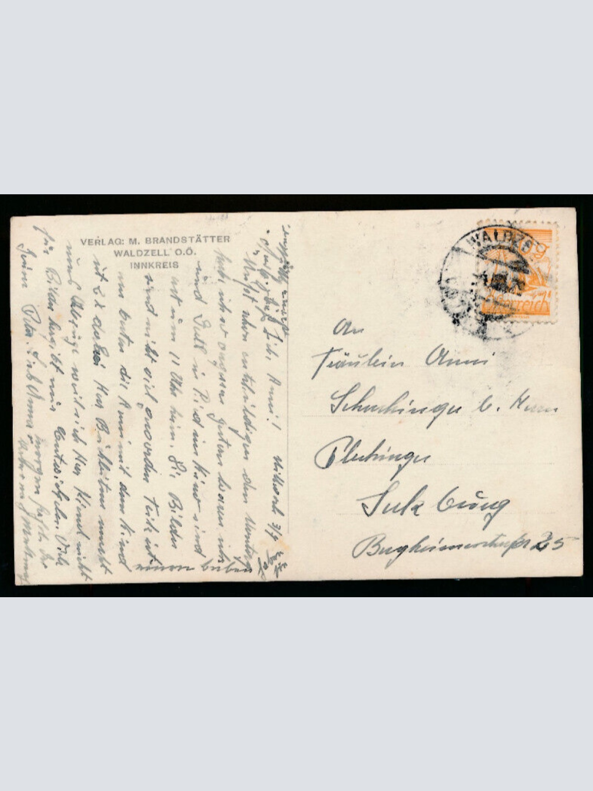 AK aus Waldzell Oberösterreich  (4820)