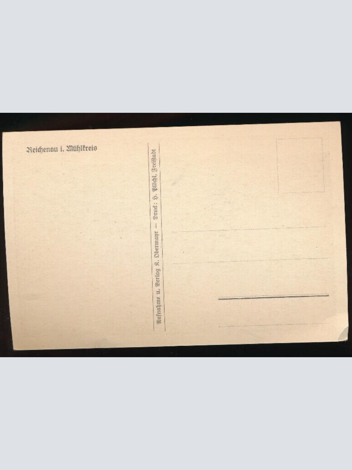 AK aus Reichenau Oberösterreich (4458)