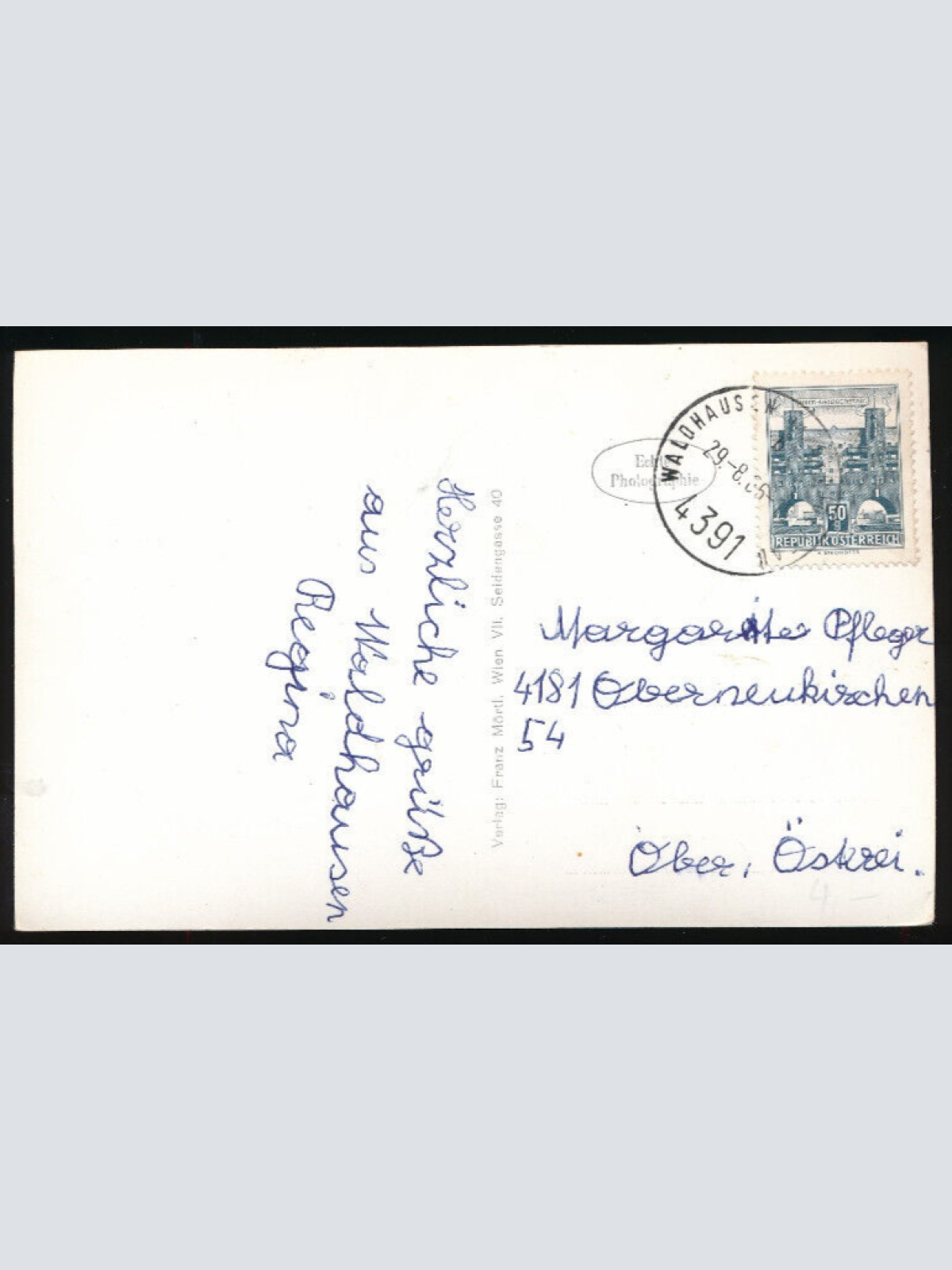 AK aus Waldhausen Oberösterreich (4455)