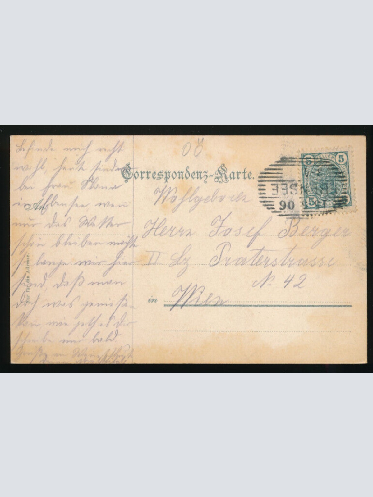 AK aus Offensee mit Kaiserliches Jagtschloss Oberöstereich (4209)