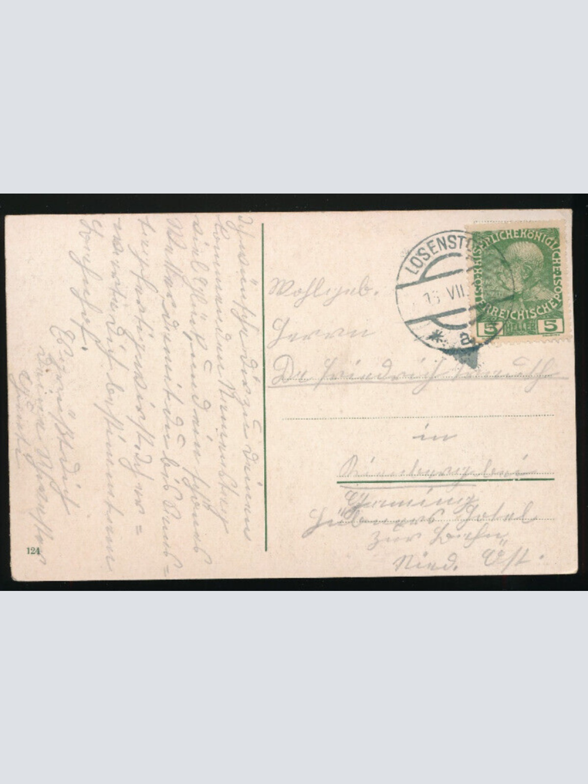 AK aus Losenstein an der Enns Oberöstereich (4206)