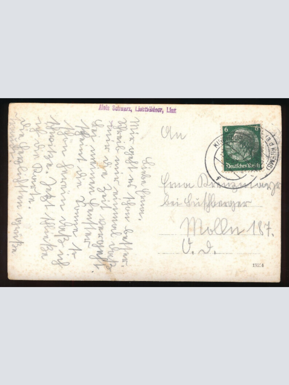 AK aus Kirchdorf a. Krems mit Krankenhaus Oberösterreich (4476)