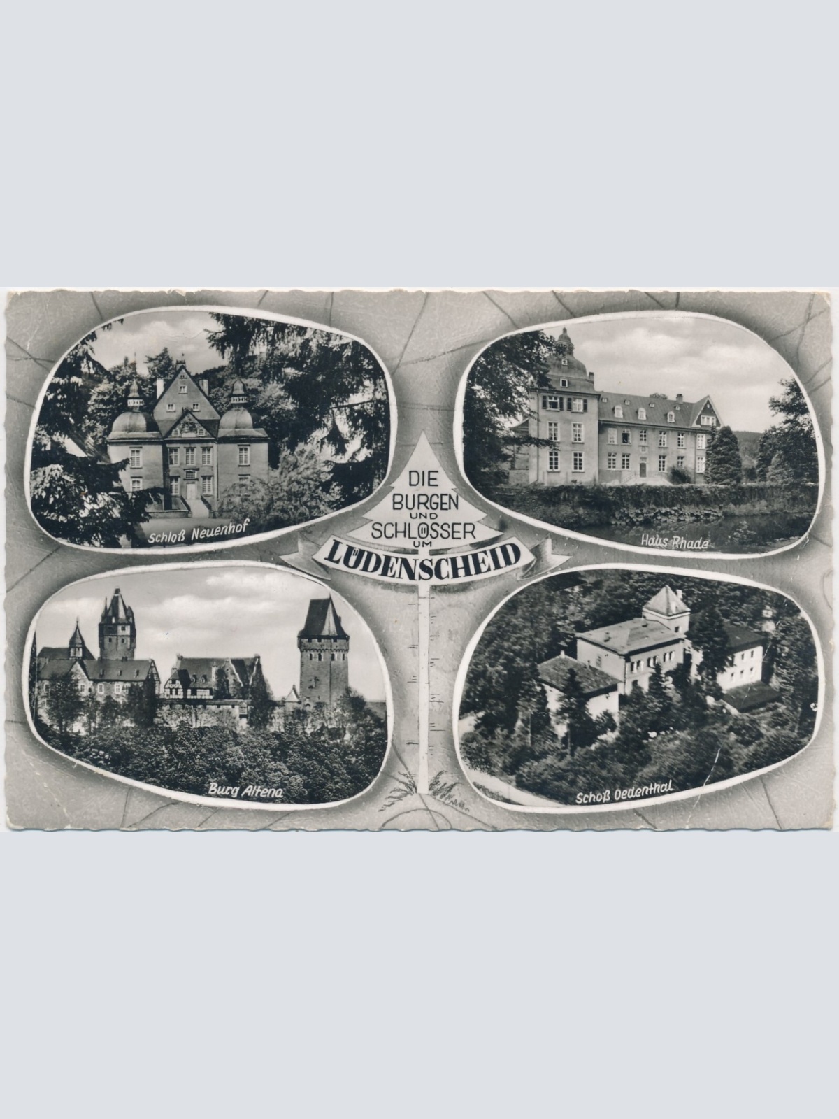 AK, Die Burgen und Schlösser um Lüdenscheid, Nordrhein-Westfalen (S543)