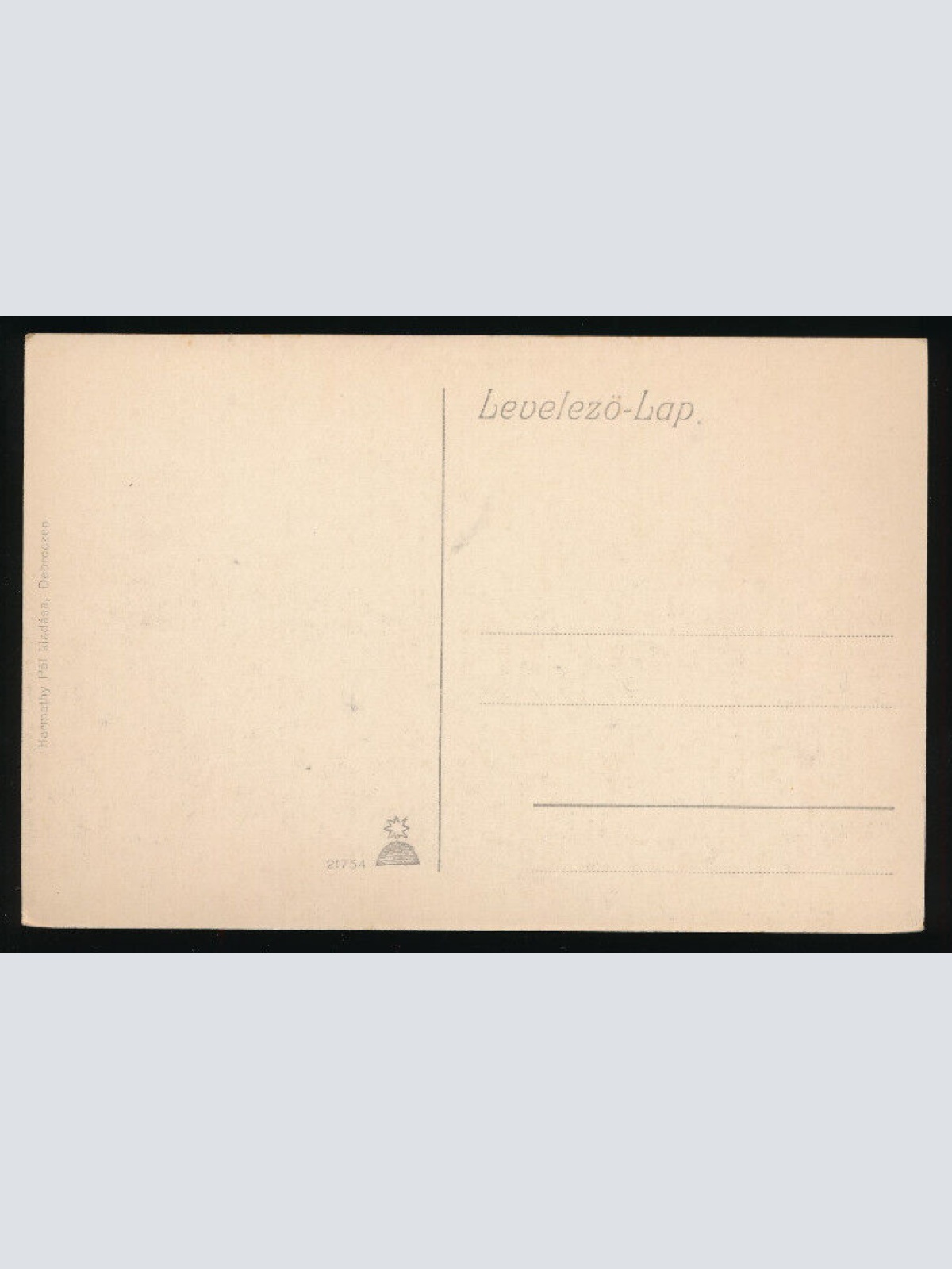 AK aus Hortobagy Ökörcsorda mit Hirten Ungarn (4245)