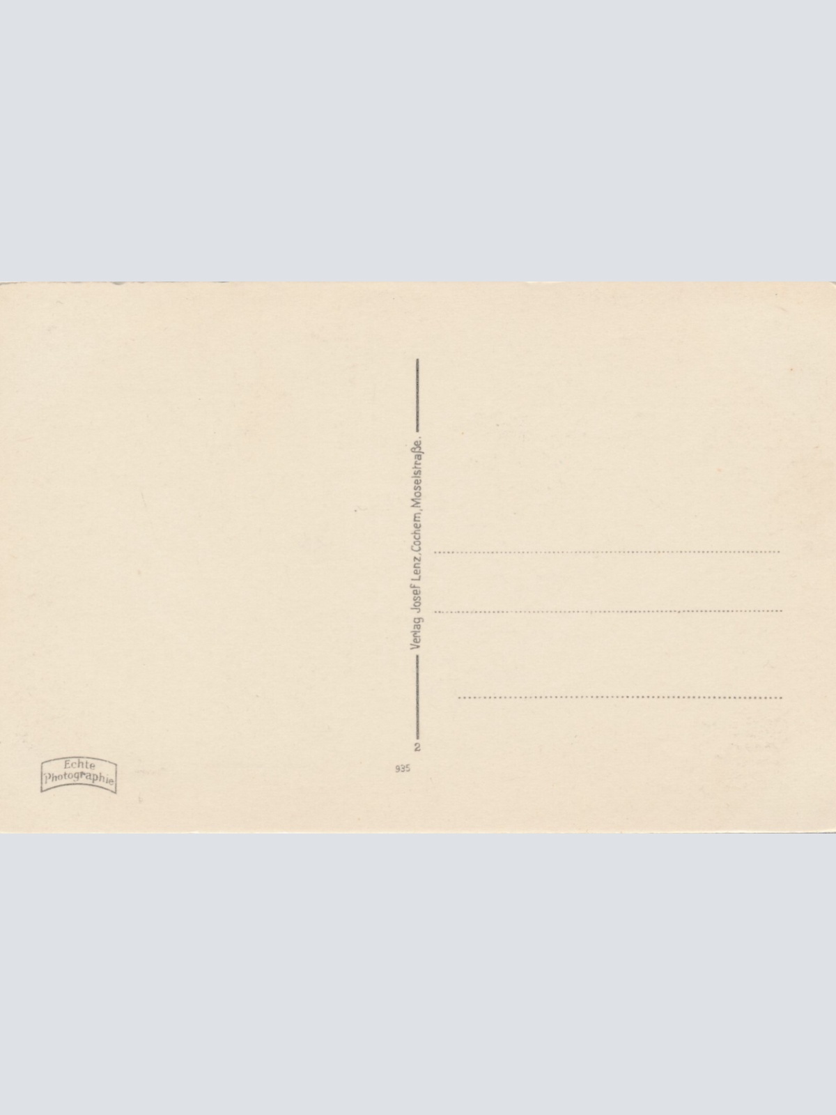 AK, Cochem an der Mosel, Blick vom Pinnerkreuzberg, Rheinland-Pfalz (S548)