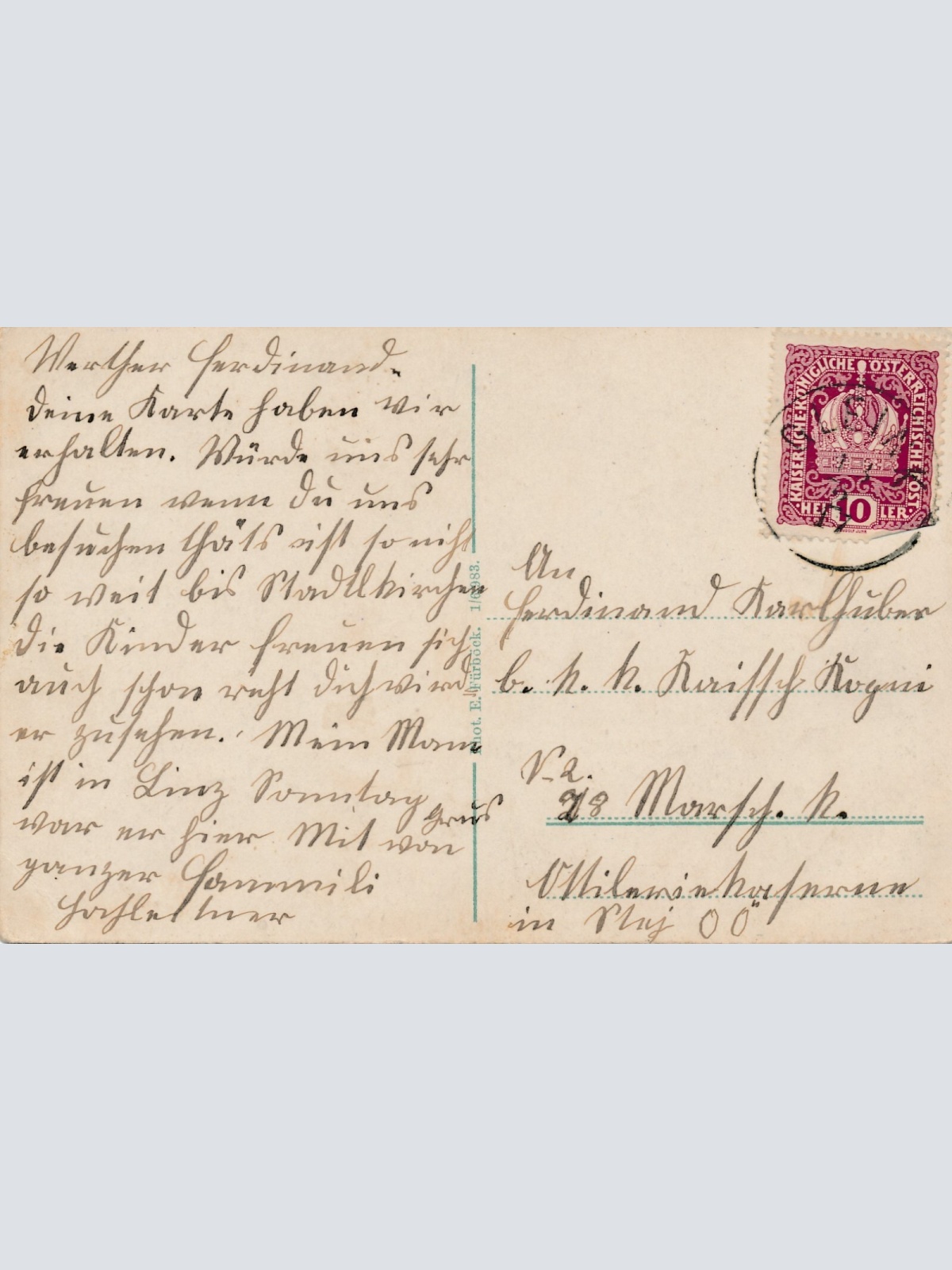 AK, Pöstlingberg bei Linz an der Donau, Oberösterreich (S565)