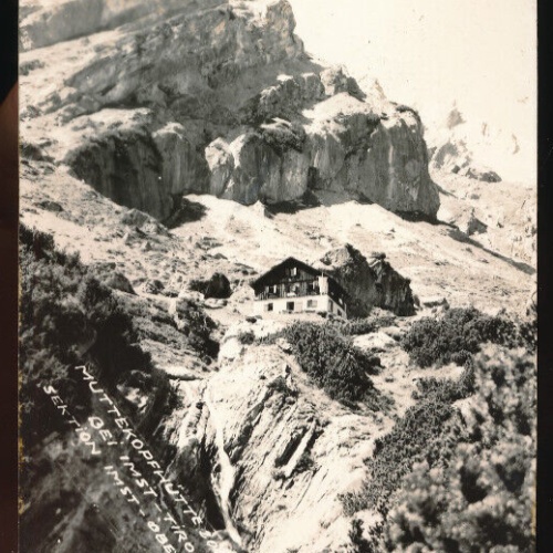 AK aus Imst Muttekopfhütte Tirol (4909)