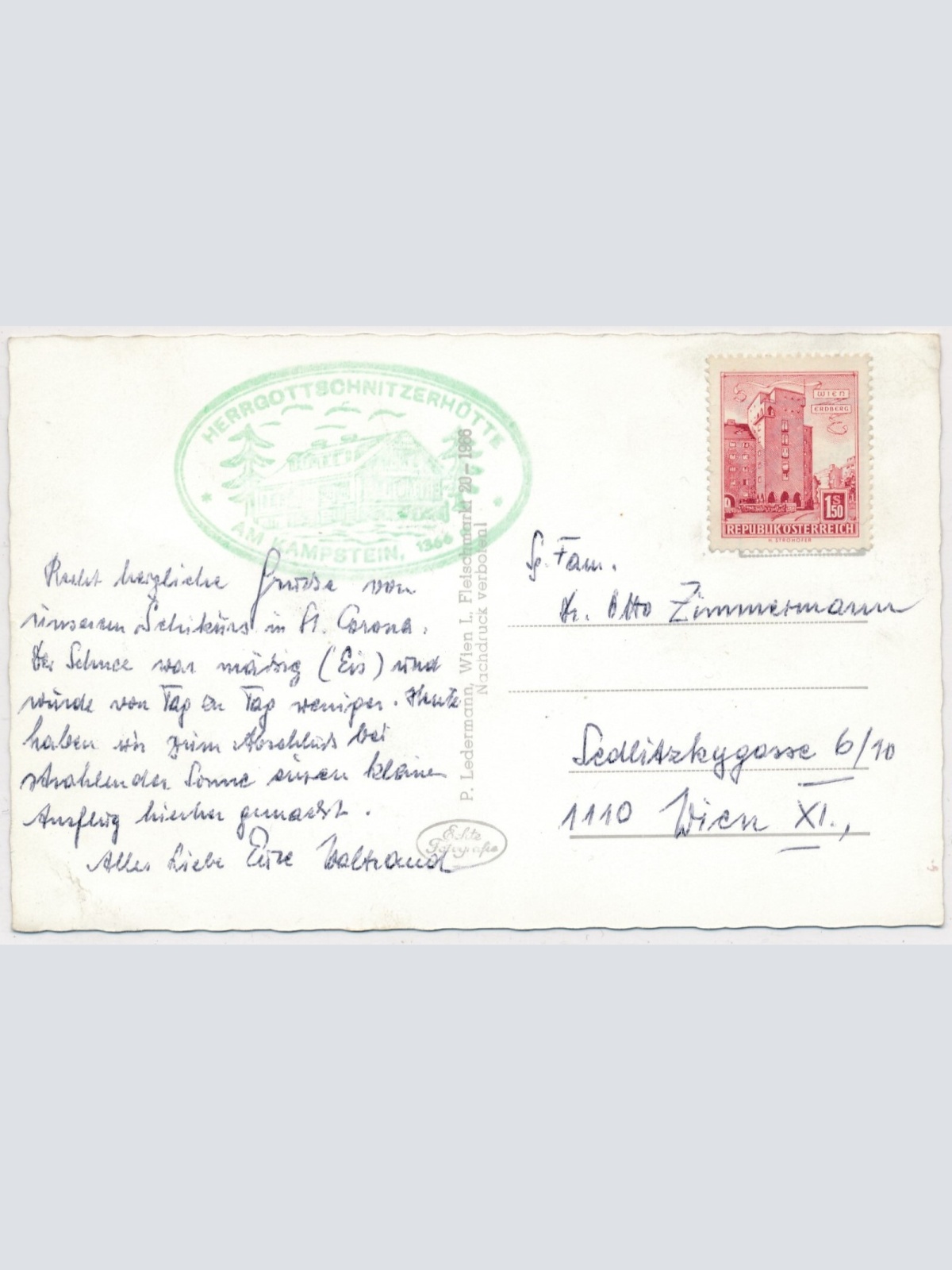 AK, Aspangberg Sankt Peter, Herrgottschnitzerhütte, Niederösterreich (S648)