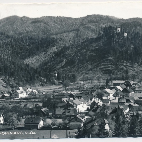 AK, Sommerfrische Hohenberg, Niederösterreich (S649)