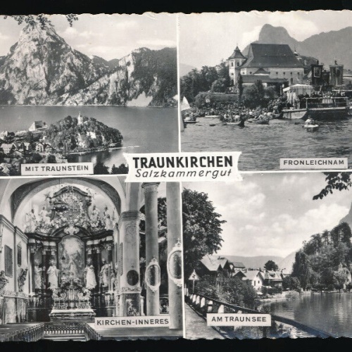 AK aus Traunkirchen Mehrbildkarte Oberösterreich (4928)