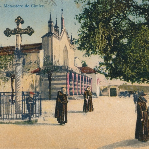 AK, Nice, Monastère de Cimiez, Frankreich (S658)