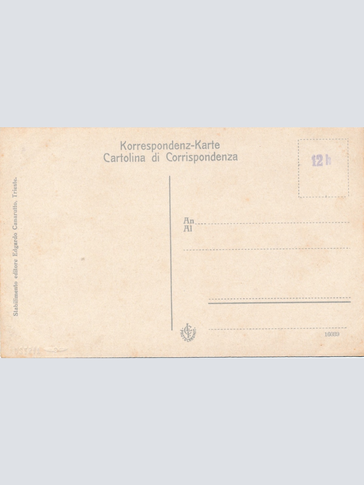 AK, Trieste, Miramar, Italien (S606)