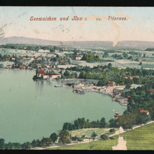 AK aus Seewalchen und Kammer am Attersee Oberösterreich (4876)