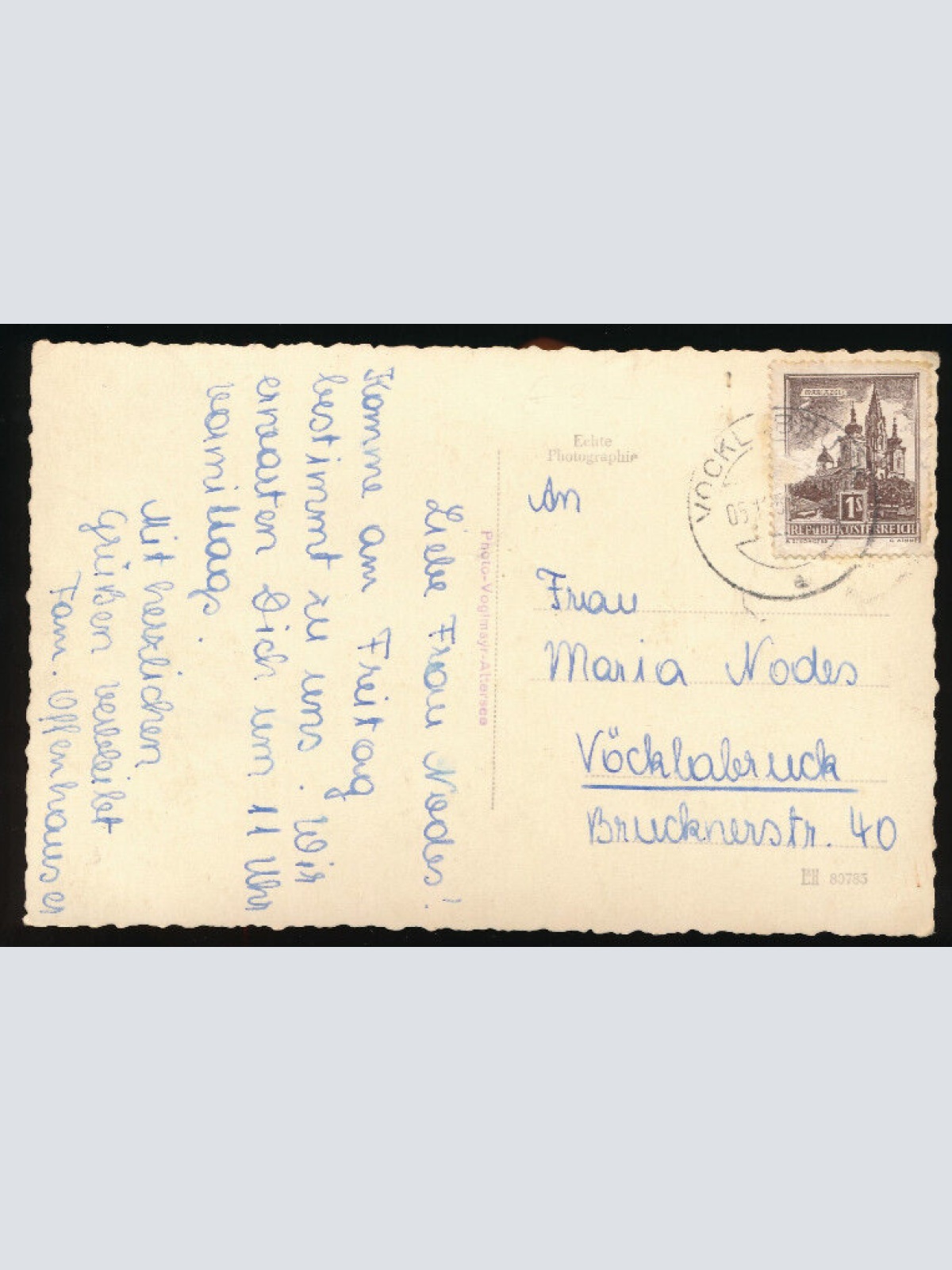 AK aus Weyregg am Attersee mit Haushaltungsschule Oberösterreich (4872)