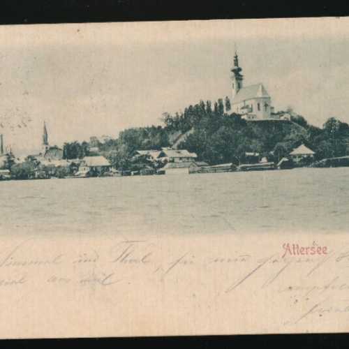 AK aus Attersee am Attersee Oberösterreich (4873)