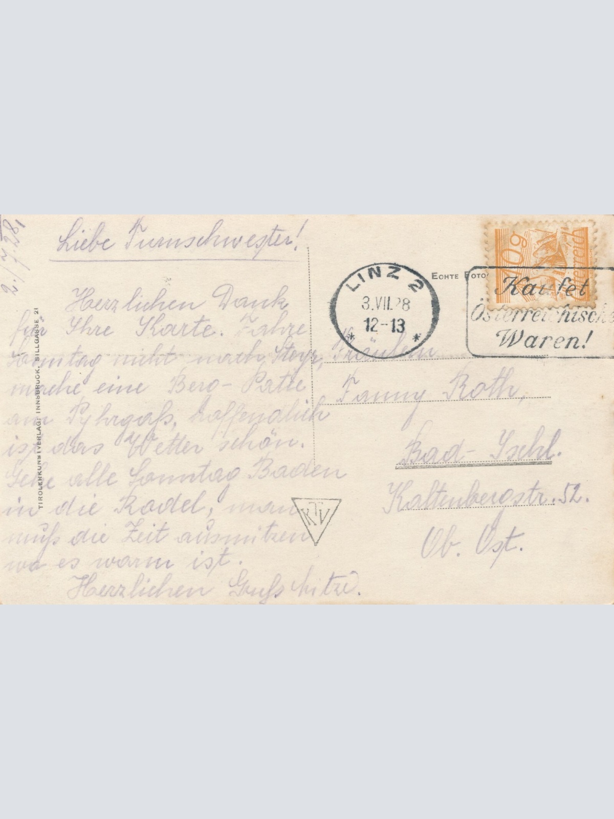 AK, Linz an der Donau, Urfahr, Oberösterreich  (S615)