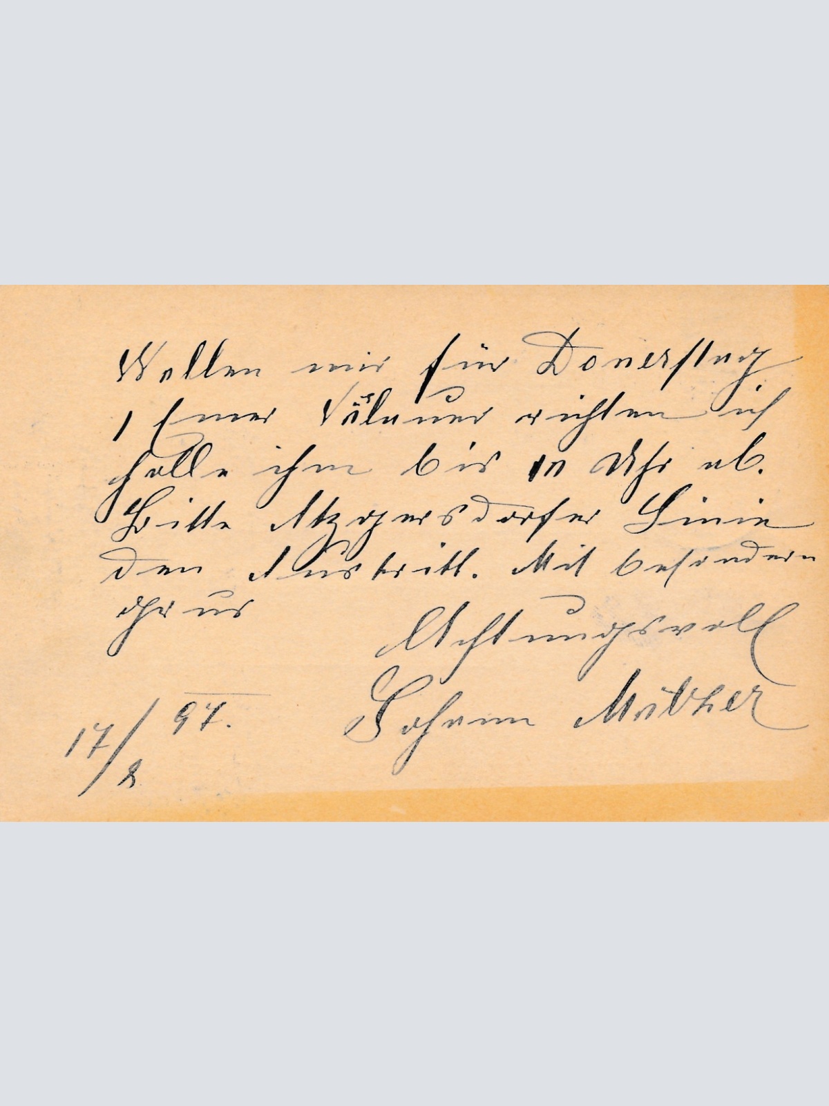 2 Kreuzer Ganzsachen - Karte aus Mauer Wien (16353)