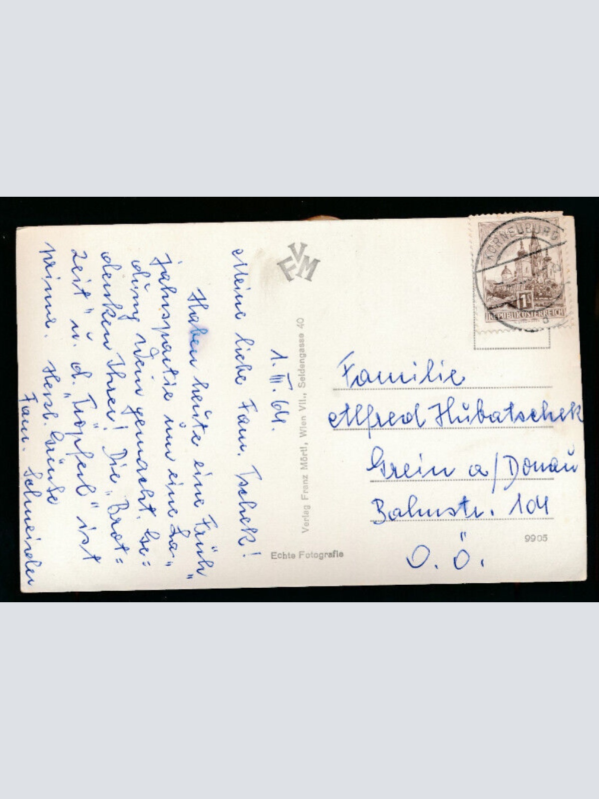 AK aus Markt Falkenstein Niederösterreich (5025)