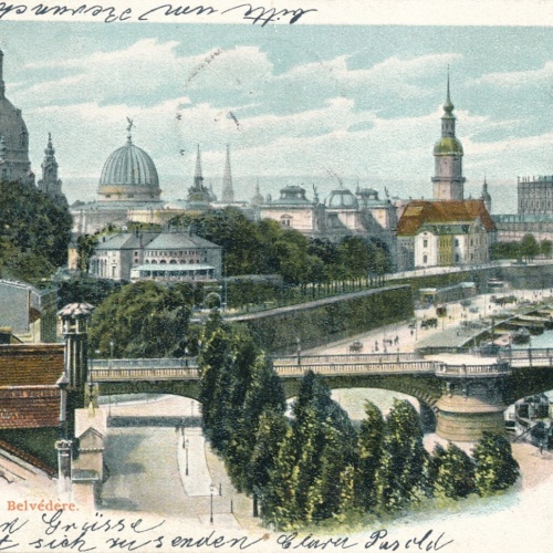 AK, Dresden Kgl. Belvedere, Sachsen (S795)