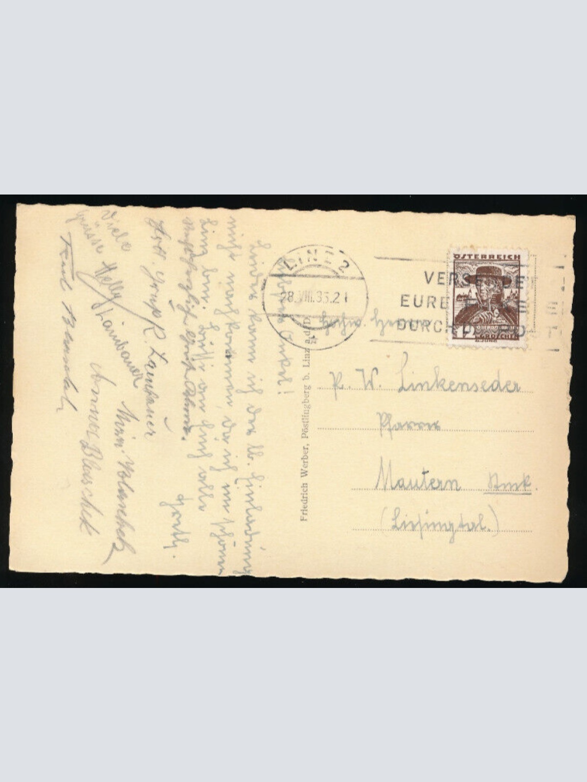 AK aus Linz an der Donau Pöstlingberg Oberösterreich (4797)