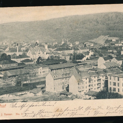 AK aus Waldshut mit Bahnhof Baden Württemberg (4511)