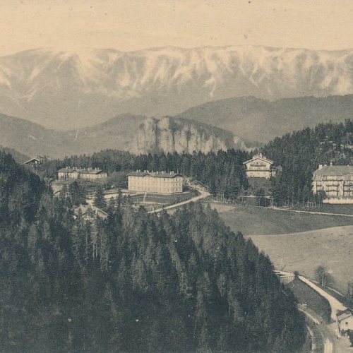 AK, Semmering, Kurhaus mit Dependancen des Südbahnhotel, Niederösterreich (S818)