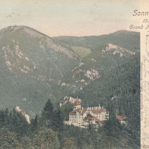 AK, Semmering, Sonnwendstein, Grand Hotel Erzherzog , Niederösterreich (S819)
