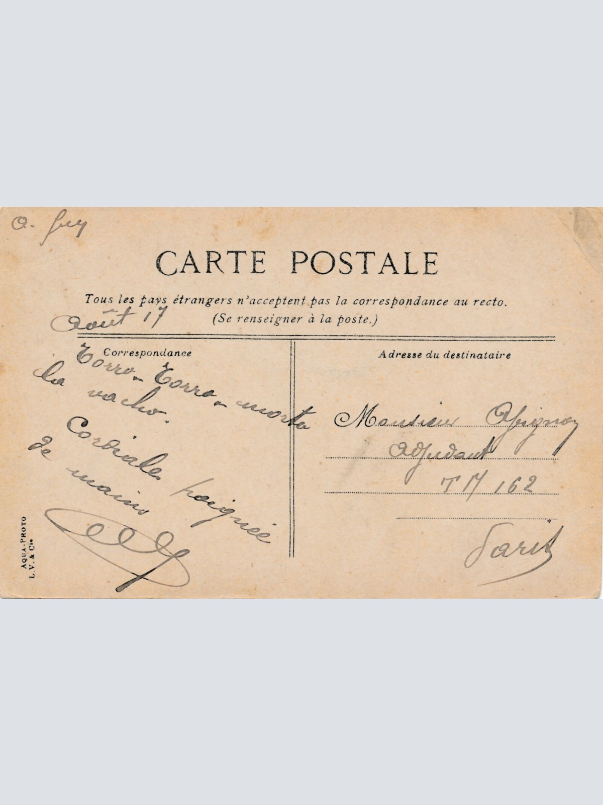 AK, les Course de Taureaux dans les Arenes, Stierkampf, Nimes (S822)