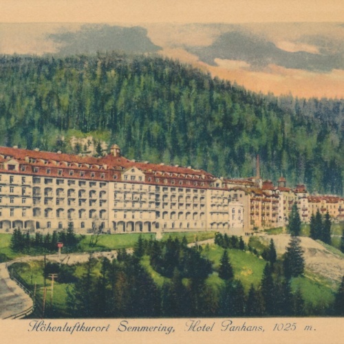 AK, Höhenluftkurort Semmering, Hotel Panhans, Niederösterreich (S812)