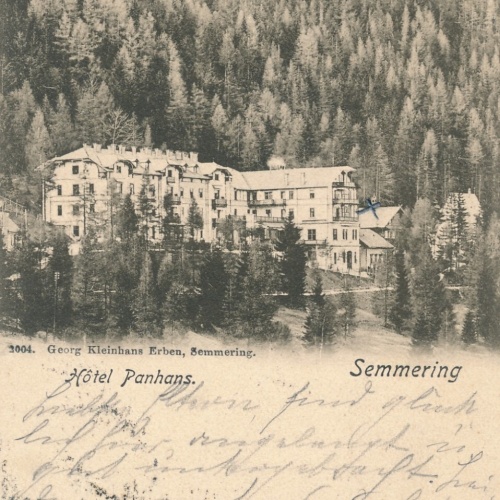 AK, Hotel Panhans, Semmering, Niederösterreich (S801)