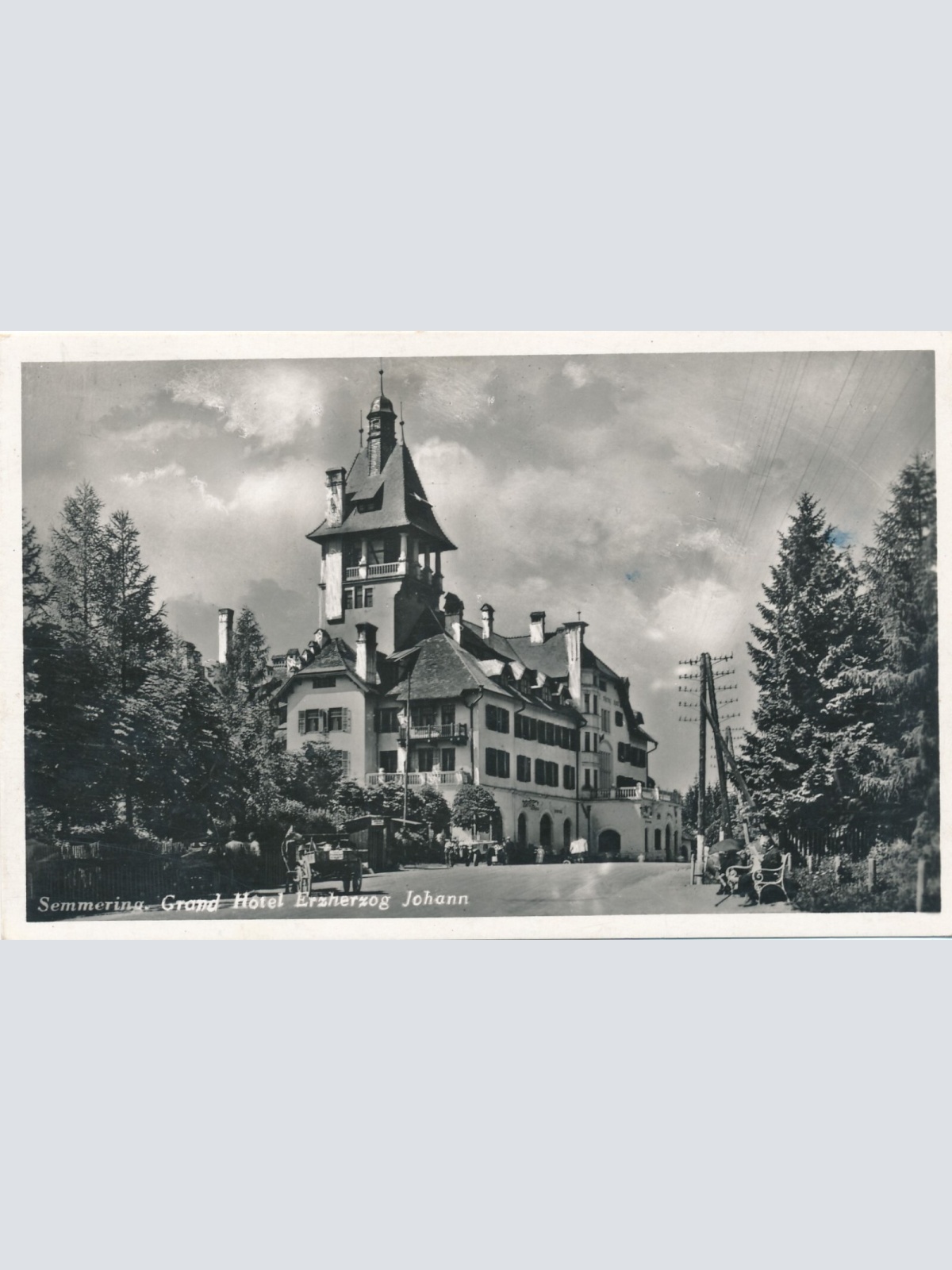 AK, Grand Hotel Erzherzog Johann, Semmering, Niederösterreich (S804)
