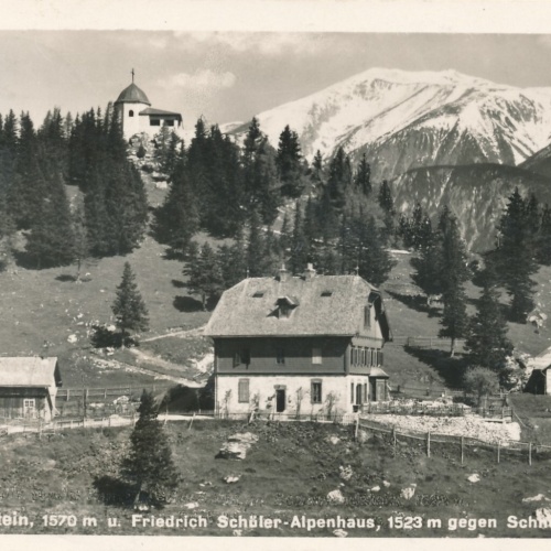 AK, Sonnwendstein u. Friedrich Schüler Haus, Semmering, Niederösterreich (S805)