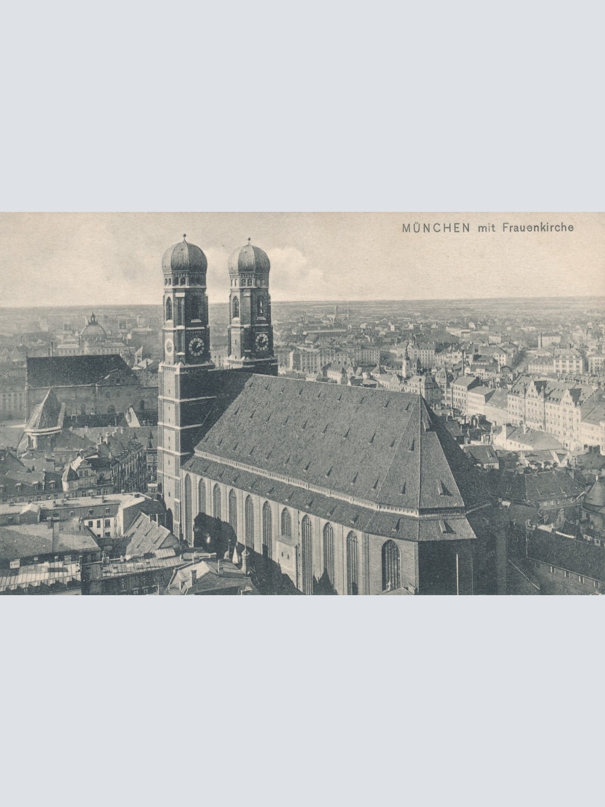 AK, München mit Frauenkirche, Bayern (S756)