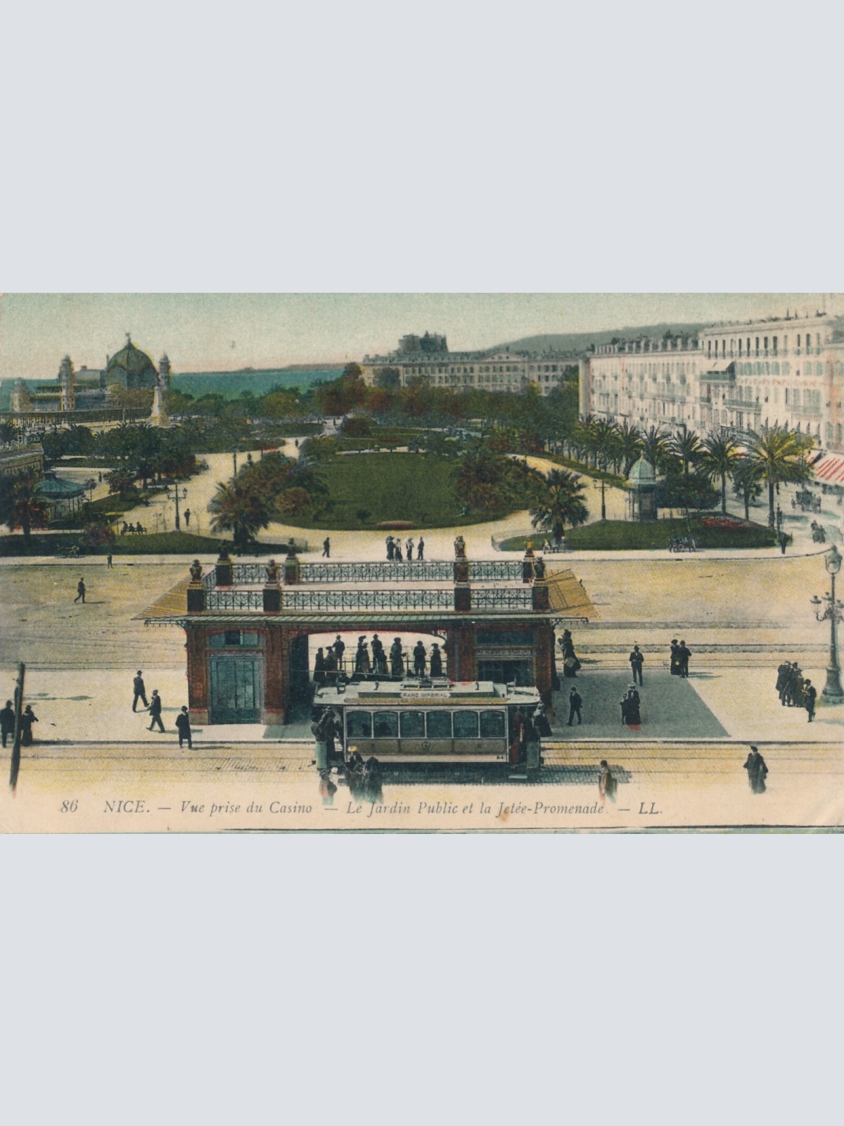 AK, Nice, Vue prise du Casino, Frankreich (S758)