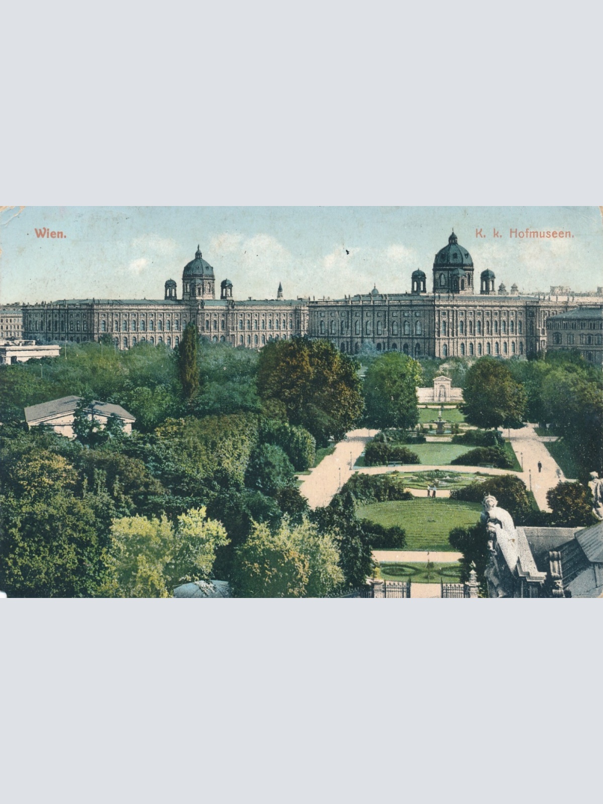 AK, Wien, K. k. Hofmuseen, Österreich (S744)