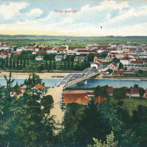 AK, Oberösterreich, Wels, Total Ansicht (S748)