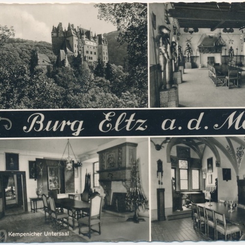 AK, Burg Eltz an der Mosel, Wierschem, Rheinland-Pfalz (S520)