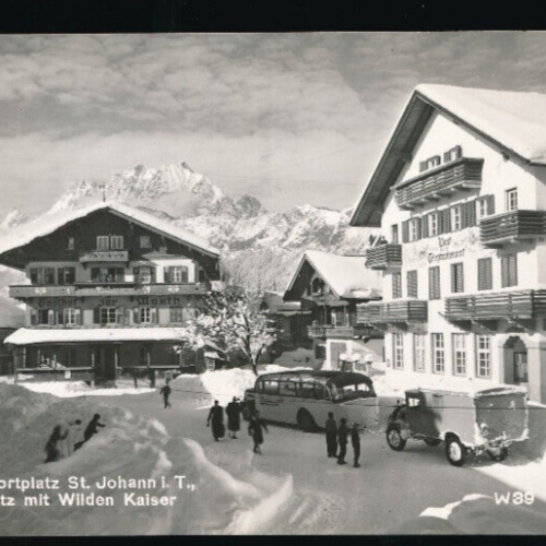 AK aus St. Johann Wintersportplatz Tirol (5010)