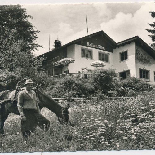 AK, Oberammergau, Kolbenalm, Bayern (S868)