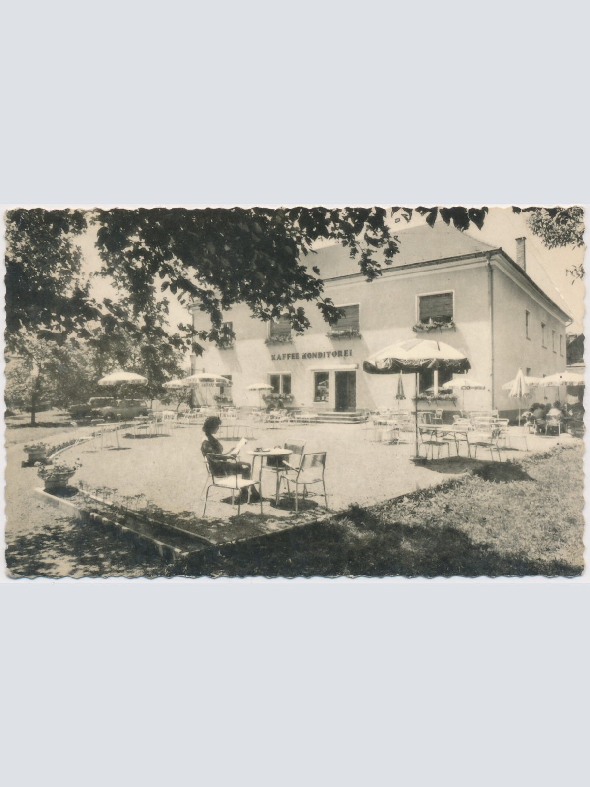 AK, Cafe Konditorei Josef Klein, Bad Tatzmannsdorf, Burgenland (S864)