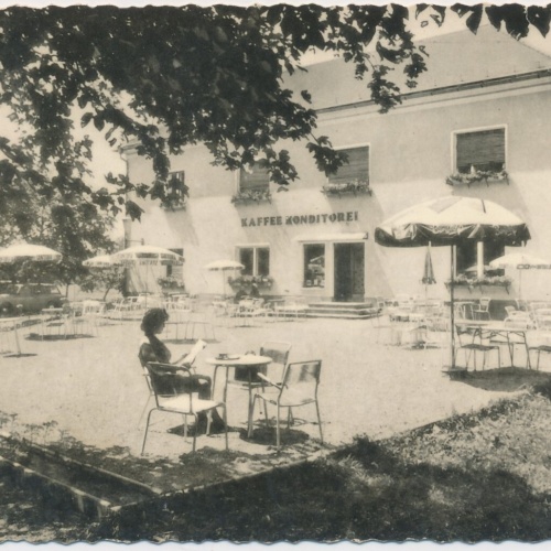 AK, Cafe Konditorei Josef Klein, Bad Tatzmannsdorf, Burgenland (S864)