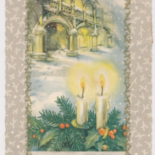 AK, Fröhliche Weihnachten und viel Glück im neuen Jahr (S860)