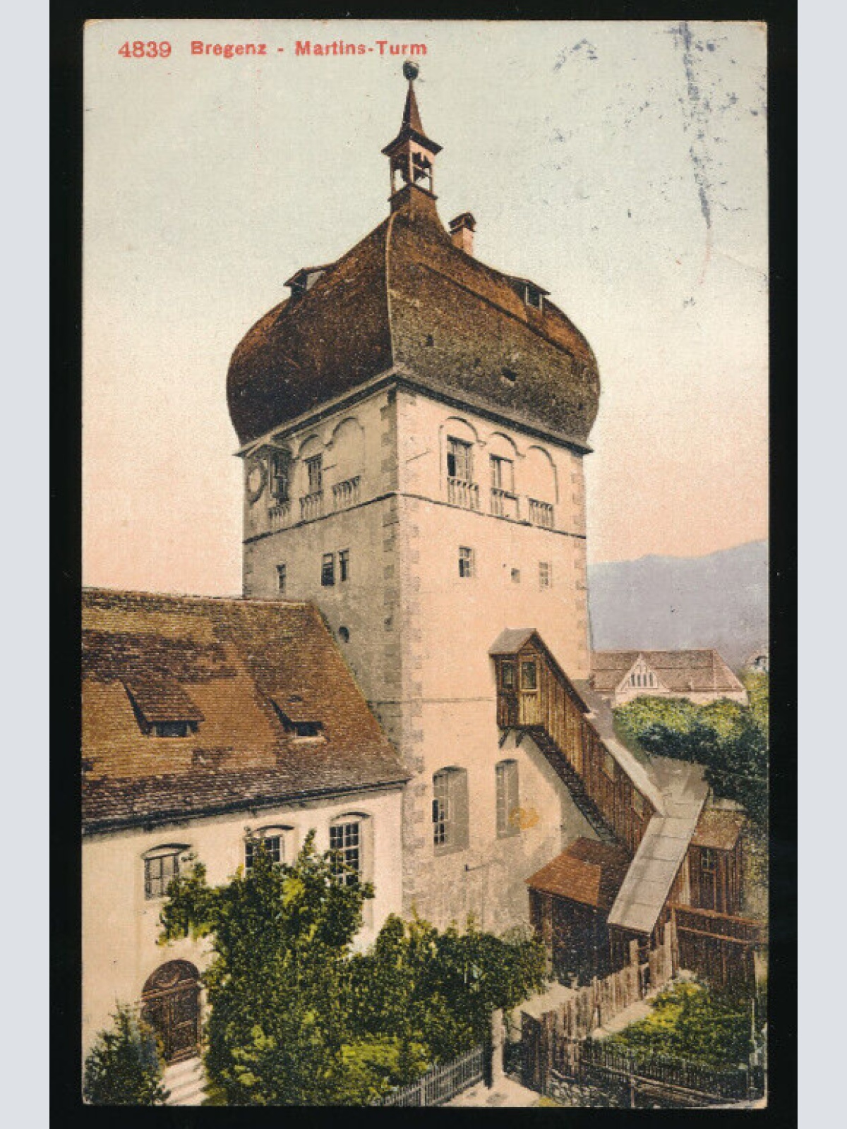 AK aus Bregenz Martins - Turm Vorarlberg (5073)