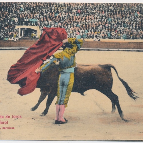 AK, Corrida de Toros, Stierkampf, Un farol (S832)