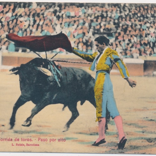 AK, Corrida de Toros, Stierkampf, Paso por alto (S833)