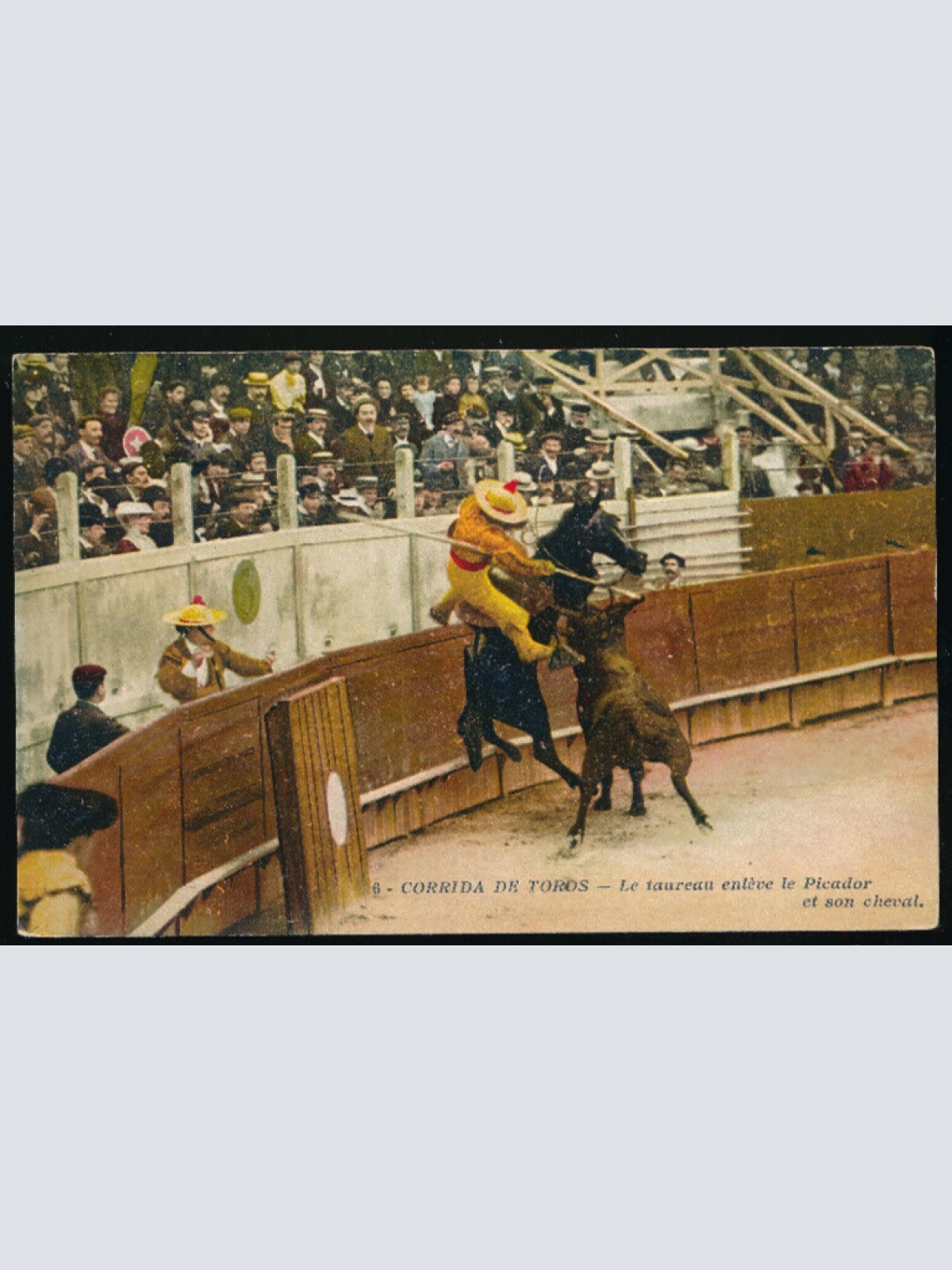 AK aus Frankreich Stierkampf - Corrida de Toros (4893)